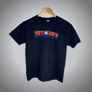 Black Youth Hoops Tee Shirt