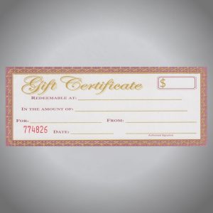 Gift Certificates